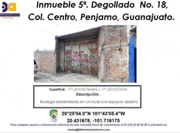 Bodega comercial , Pénjamo · Se Vende Bodega Pequeña