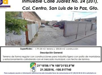 Casa de 2 habitaciones, San Luis de la Paz · Se Vende Terreno con Construccion