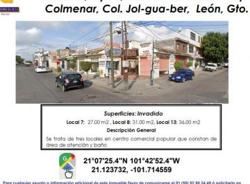Oficina , León · Se Vende Tres Locales Comerciales