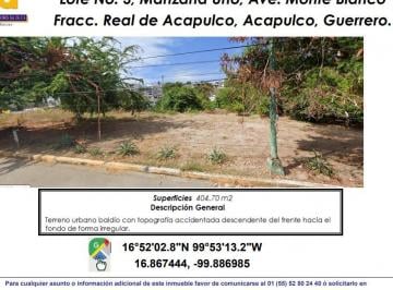 Terreno / Lote , Acapulco de Juárez · Se Vende Terreno Baldio