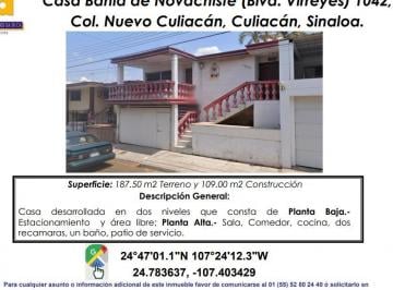 Casa de 2 habitaciones, Culiacán · Se Vende Casa