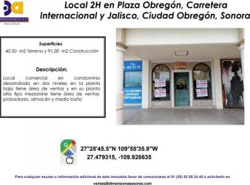Local comercial , Cajeme · Se Vende Local en Plaza
