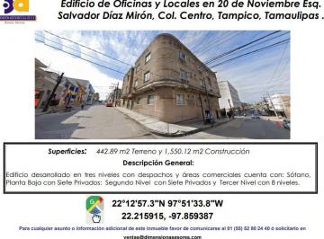 Local comercial , Tampico · Se Vende Edifico de Oficinas y Locales Comerciales