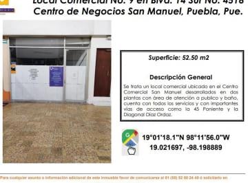 Local comercial , Puebla · Se Vende Local Comercial
