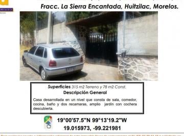 Casa de 2 habitaciones, Huitzilac · Se Vende Casa en Privada