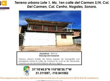 Terreno / Lote , Nogales · Se Vende Terreno Urbano Baldio