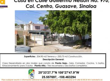 Casa de 3 habitaciones, Guasave · Se Vende Casa