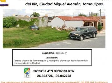 Terreno / Lote , Miguel Alemán · Se Vende Terreno
