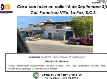 Casa de 3 habitaciones, La Paz · Se Vende Casa con un Taller Adicional