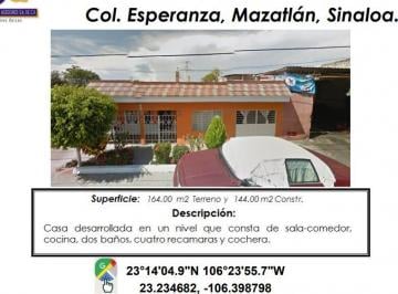 Casa de 4 habitaciones, Mazatlán · Se Vende Casa