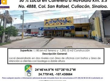 Local comercial , Culiacán · Se Vende Local Comercial / Copropiedad 50%