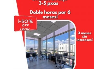 Oficina , León · Oficina Amueblada en León –50% Hot Sale