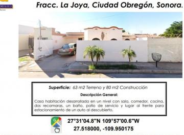 Casa de 2 habitaciones, Cajeme · Se Vende Casa