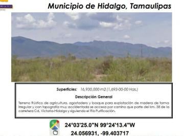 Terreno / Lote , Hidalgo · Se Vende Terreno Rustico