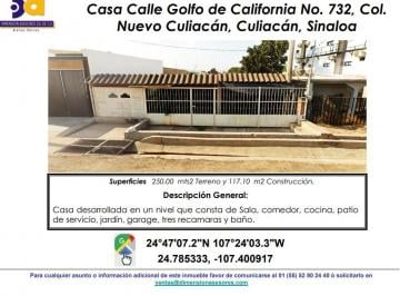 Casa de 3 habitaciones, Culiacán · Se Vende Casa