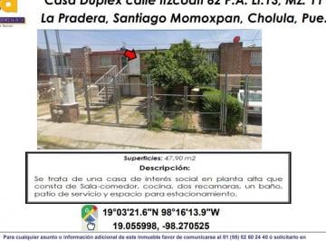 Casa de 2 habitaciones, Puebla · Se Vende Casa Duplex