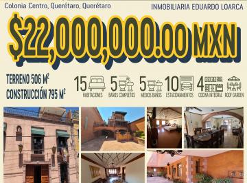 Casa de 10 habitaciones, Querétaro · Venta de Casa / Departamentos en Centro de Querétaro