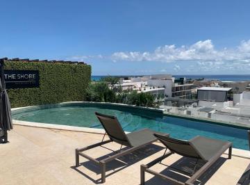 Departamento de 2 habitaciones, Solidaridad · Departamento Penthouse 2 Recamaras en The Shore Playa del Carmen