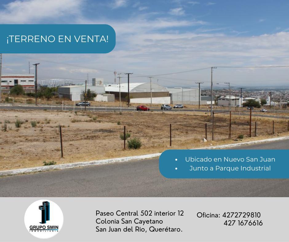 Industrial Land for Sale Starting from 2000 m² in Nuevo San Juan