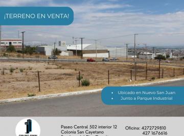 Terreno industrial , San Juan del Río · Terrenos Industriales en Venta Desde 2000 m² en Nuevo San Juan
