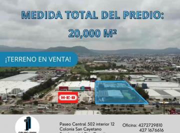 Terreno comercial , San Juan del Río · Terreno Comercial de 20,000 m² en Av Central San Juan del Rio