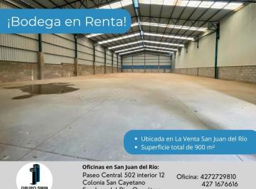 Nave industrial , San Juan del Río · Bodega en Renta de 1,000 m² en La Venta San Juan del Rio