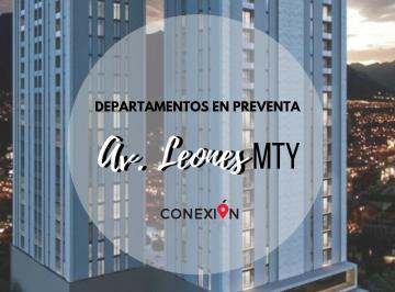 Departamento de 2 habitaciones, Monterrey · Departamentos en Preventa en Monterrey, Muy Cerca de Av Leones!