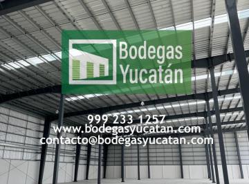 Nave industrial , Kanasín · Bodega 2,540 m² en Renta con Andenes Oficinas y Seguridad 24 Hrs