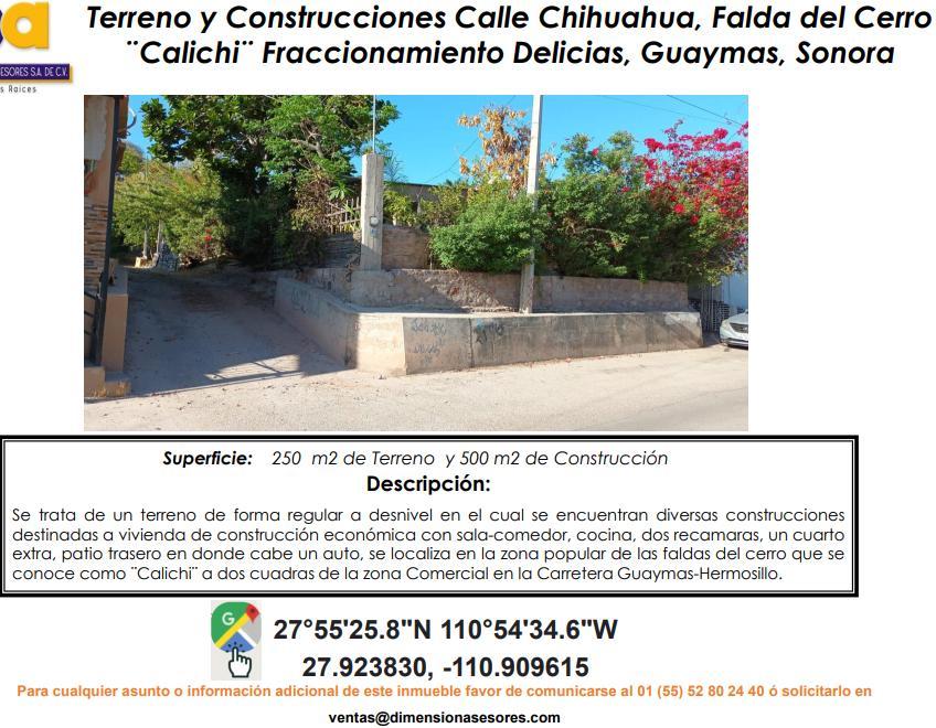 Se Vende Terreno con Construccion