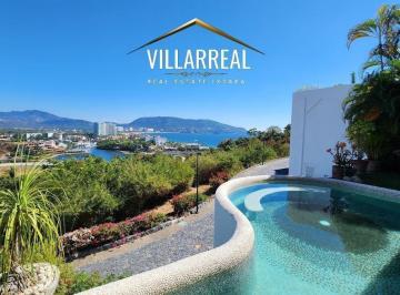 Casa en condominio de 3 habitaciones, Zihuatanejo de Azueta · Villa en Porto Ixtapa con Vista Panoramica