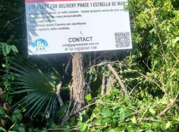 portada · Venta Oportunidad Terreno en Esquina en La Fase 1 de Xpu Ha Estrella de Mar con Financiacion!