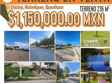 Terreno / Lote , Huimilpan · Venta de Terreno Habitacional en El Encino Residencial & Golf, Huimilpan, Qro.