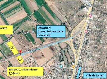 Terreno / Lote · 10000m² · Terreno en Venta Villa de Reyes, San Luis Potosi