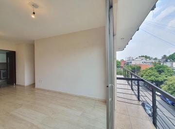 Departamento de 2 habitaciones, Benito Juárez · Departamento Exterior con Balcones en Renta Sobre Luz Saviñón, Narvarte