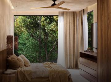 Departamento de 1 habitación, Tulum · Venta de Departamento con Diseño Orgánico