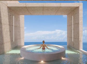 Casa de 1 habitación, Puerto Morelos · Departamento de Lujo Totalmente Amueblado y Equipado Sobre La Playa
