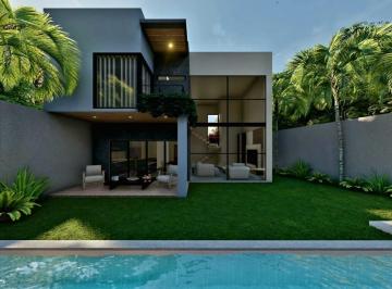 Casa de 3 habitaciones, Emiliano Zapata · Casa Minimalista, Doble Altura, Enorme Alberca. Lomas de Trujillo