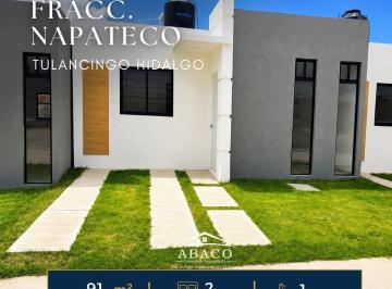 Casa · 60m² · 2 Recámaras · 1 Estacionamiento · Venta de Casas Economicas en Tulancingo, Col Napateco