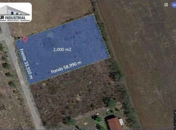 Terreno / Lote · 2000m² · Terreno Campestre en Venta en Cadereyta