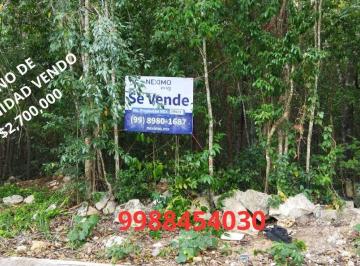 Terreno / Lote · 1150m² · Vendo Terreno Residencial en Av Universidad, Playa del Carmen, Quintana Roo