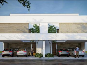Fachada frente · Casa con Roof Garden en Privada
