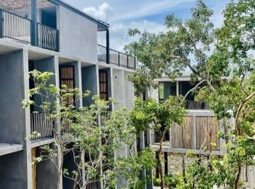 0d0d1111ae46a7692b287dc50cf3610cd3b989e93e8af22b22873f7673bd9ead · Departamento en Venta en Tulum, Wayak Region 15