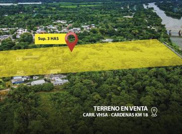 Terreno / Lote , Centro · Terreno en Venta en Carr Vhsa - Cardenas Km 18 F - 764