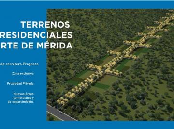 Terreno / Lote · 700m² · Lotes Residenciales en Komchén, Las Nubes Residenciales