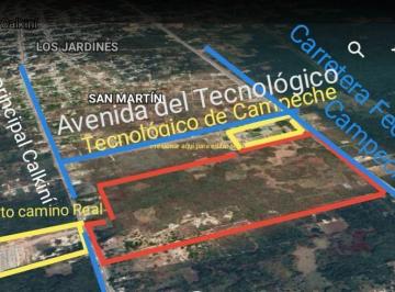 Terreno / Lote · 410000m² · Excelente Terreno en Venta Sobre La Carretera Federal Campeche - Mérida