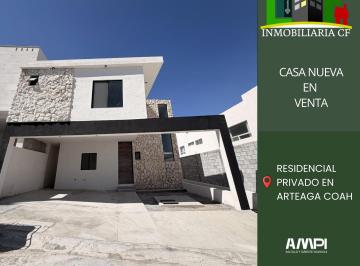Casa 214m² Venta Arteaga Centro · Casa Nueva en Fraccionamiento San Joaquín, Arteaga