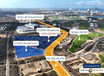 Terreno / Lote , Mazatlán · Lote Residencial en Venta en El Delfin 2