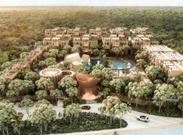 Casa · 473m² · 4 Recámaras · Villa de Lujo en Construccion Aflora Tulum 4 Hab