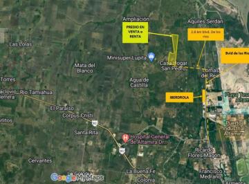 Terreno / Lote · 1500000m² · Terreno Para Desarrollo Industrial en Altamira, Tam
