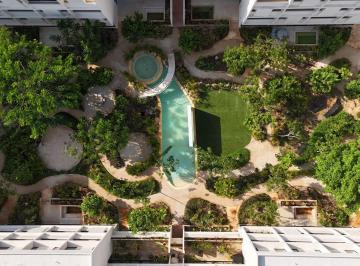 Departamento · 131m² · 2 Recámaras · 1 Estacionamiento · Venta Comodos Departamentos 2 Recamaras en Complejo Mixto Temozon Park, Norte de Mérida